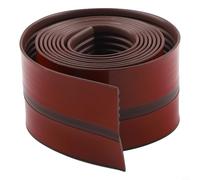Bande de protection pour bord d'escalier en caoutchouc vinyle antidérapant pour intérieur et extérieur, imperméable, résistante à l'usure, 3 m, blanc, gris, marron pour carrelage, bois, marbre, verre