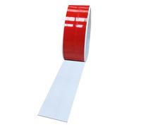 Bande de recouvrement en PVC autocollant - Profilé de transition imperméable et autocollant - Large en vinyle - Rail de transition vers le vinyle - Pour sols - Bande de recouvrement non perforée