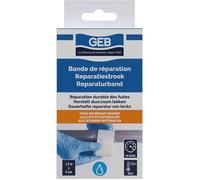 GEB Bande de réparation en fibre de verre pour fuites, fissures et trous 1,5 m x 5 cm