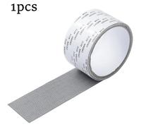 Bande de réparation pour moustiquaires - Réparation de fenêtres - Bande auto-adhésive en filet - Fibre de verre - 1 pièce - Noir