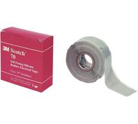 3M Scotch 70 Bande de caoutchouc de silicone autosoudable, 25 mm x 9 m x1 morceau