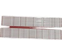 Bande de rétroéclairage à LED, longueur 1545 mm, source d'alimentation DC, compatible avec plusieurs modèles, e CE, haute intensité lumineuse