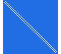 Bande de rétroéclairage LED, 650mm, 80 diodes, pour Xiaomi L60M4-AA MI011-2015 MI011A-2016 MI60TV(T8), 2 pièces/ensemble ""Nipseyteko