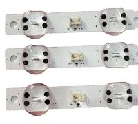 Bande de rétroéclairage LED, aluminium, tension 5 V, durée de vie moyenne 100 000 heures, compatible avec plusieurs modèles de téléviseurs, alimentation CC