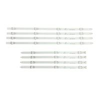 Bande de rétroéclairage LED pour Grundig compatible avec les modèles 43VLX5730, 43VLX7730BP, 43VLX7810BP, 43GUB8862, ZXW65600-AA, 43GFB7788, A43L88405B et 43GUB8765(5 Kit For 5 TV)