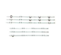 Bande de rétroéclairage LED pour téléviseur Grundig 49VLX600, 49VLX70LDL, 49VLX7020, 49VLX7010, 49VLX6950BP, 49VLX7980, 49VLX6000 et 49VLX7850BP Pièces de rechange