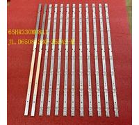 Bande de rétroéclairage LED pour TOSHIBA 65P65US TCL 65S421 PF01J JL.D65081330-365AS-M, 24 pièces/lot Nipseyteko