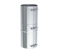 Bande de serrage statique h = 400 mm - double paroi - Tecnovis TEC-DW-CLASSIC 160 mm