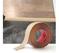 Bande de seuil auto-adhésive - ZOR® - 2 m - 4 cm - Grain de chêne beige - PVC durable - Installation facile
