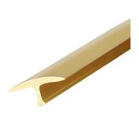 Bande de seuil de transition, Équilibre décoratif en laiton métal de bande seuil porte for la couverture d'écart plancher(W4cmxH1cm (1 5/8"x 3/8"))