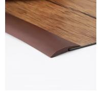 Bande de sol en vinyle PVC auto-adhésive - Brun - 5mm x 3m - Anti-âge - Ignifuge - Flexible