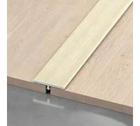 Bande de Transition en T Aluminium Barre de Seuil Métal 80-150cm