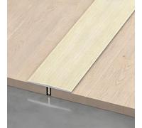 Bande de Transition en T Aluminium Barre de Seuil Métal 80-150cm