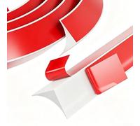 Bande décorative autocollante imperméable pour joint de carrelage, 1,3 cm, pour cuisine, salle de bain, bricolage (noir)