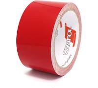 Bande décorative de 10 mètres, largeur 50 mm, couleur rouge, référence 031. Idéale pour la décoration de voitures, motos, bateaux, modèles réduits. Bande adhésive