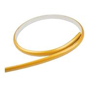 Bande décorative murale, PVC Wall Trim Quadrant Trim 5M Bendable Moulding Strip 1CMX0.5CM Self-Adhesive(2)