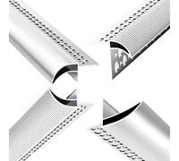 Bande Déflectrice De Pluie, Garniture De Bord D'égouttement En Aluminium | Solin D'égouttement For Mur Extérieur, For Rebord De Fenêtre/avant-toit/nez De Mur(14mm)