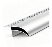 Bande D'égouttement En Aluminium, Garniture De Nez De Mur | Garniture Extérieure De Bâtiment De Solin De Bord D'égouttement, Découpable(50mm)