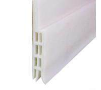 Bande d'Étanchéité 100cm Anti-Courant d'Air pour sol Bande d'Étanchéité | Matériau TPE souple, étanche à l'air, réduit les coûts de pour chauffage, pour facile à installer, intérieur extérieur(White)