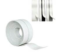 Bande d'étanchéité auto-adhésive, imperméable, 6+2 cm, 30 mètres, blanche