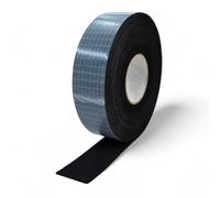 Bande d'étanchéité autocollante en caoutchouc mousse - 50 mm de large x 1 m de long - 3 mm d'épaisseur - Forte adhérence - Joint de porte - Mélange EPDM - Bande en mousse pour fenêtre, plaque