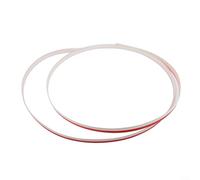 Bande d'étanchéité autocollante insonorisée pour porte d'armoire, cuisine, anti-poussière, réduction du bruit, en PVC souple, multicolore (F)