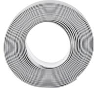 Bande d'étanchéité autocollante pour baignoire et mur Bordure d'évier Cuisine (Gris 22mm x 3.2m)