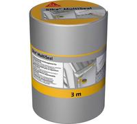 Bande D'étanchéité Autocollante Pour La Réparation De Toiture/Gouttière Multiseal Aluminium-Multisupports-Résistant Aux Uv/Déchirure-Pose Facile-Peut-Être Peint-150mm X 3m