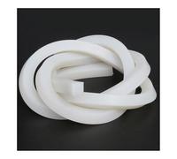 Bande d'étanchéité carrée en caoutchouc de Silicone, tige carrée en Silicone de 1 mètre, bande d'étanchéité solide résistante aux hautes températures, multi-tailles, for la maison et le jardin(6x6mm)