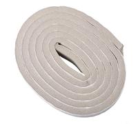 Bande d'étanchéité de porte de 8 m pour interstices - Ruban isolant auto-acoustique pour fenêtres et portes Gris (gris, 3 cm, 1 rouleau)
