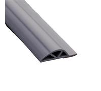Bande d'étanchéité de porte en PVC | Gris, Triangle et Vague de type P, Isolation de porte fenêtre : 3 pièces 2 m(Triangle P-type)