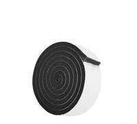 Bande d'étanchéité de porte pour battant pour fenêtres et portes, ruban d'isolation phonique en mousse, coupe-vent, joint autocollant en éponge de 1,5 cm/3 cm de largeur (1 rouleau)