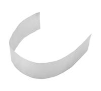 Bande D'étanchéité de Toiture en Aluminium Flexible 3mm Argentée | Surface Résistante aux Intempéries, Finition Métallique Basse, pour Gouttières et Toitures