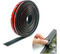 Bande d'étanchéité en caoutchouc 3,8 mètres - Joint auto-adhésif EPDM - Isolation acoustique et protection anti-poussière-Pour pare