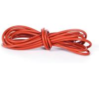 Bande d'étanchéité en caoutchouc massif, Bandes d'étanchéité en Silicone solide rouge de 5M, cordon joint torique caoutchouc, tige ronde étanche à haute température