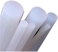 Bande d'étanchéité en caoutchouc massif, Barre de tige en caoutchouc cordon Silicone solide rond blanc, bandes d'étanchéité garniture joint, torique étanche à haute température