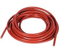 Bande d'étanchéité en caoutchouc massif, Barre de tige en caoutchouc cordon Silicone solide rond rouge, bandes joint d'étanchéité 1/5/10 m torique haute température