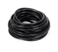 Bande d'étanchéité en forme de O en forme de pont - Rouleau de silicone de 10 m pour une meilleure barrière acoustique - Bloque le vent et l'efficacité énergétique