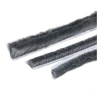 Bande d'étanchéité en Laine 10M pour Fenêtres Double Couche(7 * 6 * 1000mm) | Double couche pour efficace, vent pour poussière eau, fentes 1-10mm, isolation thermique acoustique