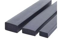 Bande D'étanchéité En Mousse De Caoutchouc EPDM Noire, Joint Éponge Carré For Joint De Porte D'armoire 3x3mm 4x4 4x5 4x6 5x5 5x6 6x6 8x8 10x10mm, 1 Pièce(4x5mm)
