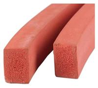 Bande d'étanchéité en mousse de silicone, Bande d'étanchéité en mousse de silicone 1 mètre plusieurs tailles(8x8mm)