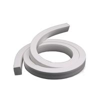 Bande d'étanchéité en mousse de Silicone haute température, joint carré blanc, ruban résistant à la chaleur, 1 pièce(5x15mmx1meter)
