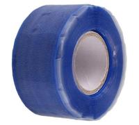 Bande d'étanchéité en silicone - Bande de réparation auto-soudante - Isolation électrique - Résistante à la chaleur - 25 mm x 1,5 m - Bleue