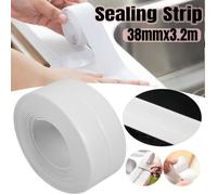Bande d'étanchéité - HB046 - PVC - 38mm - 3,2m - Blanc
