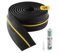 Bande d'Étanchéité pour Seuil de Porte de Garage-Duoku-12 pieds-Adhésif Universel-Joint de Sol avec Support