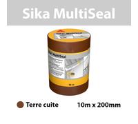 Bande d'étanchéité MULTISEAL terre cuite - Rouleau de 200 mm x 10 m - SIKA - 85035