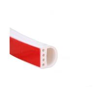 Bande d'étanchéité Silicone 6M Insonorisante pour porte Bande | Design multi-chambres, le pour bruit efficacement, pour idéal pour chambres à coucher, bureaux calmes(R)