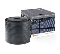 Bande d'occultation QUEST PVC Gris foncé Rouleau 26m