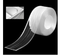 Bande Etancheite Autocollante,Joint Salle de Bain Transparent,Bande d'Étanchéité Autocollante,Ruban de Calfeutrage Anti Moisissure
