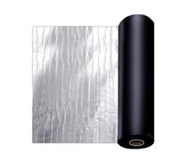 Bande étanchéIté en Bitume Toiture Autocollante, Ruban de Aluminium Adhésif, Rouleau Membrane de Toit Imperméable pour Abri de Jardin, Réparer le Toit(30x200cm)